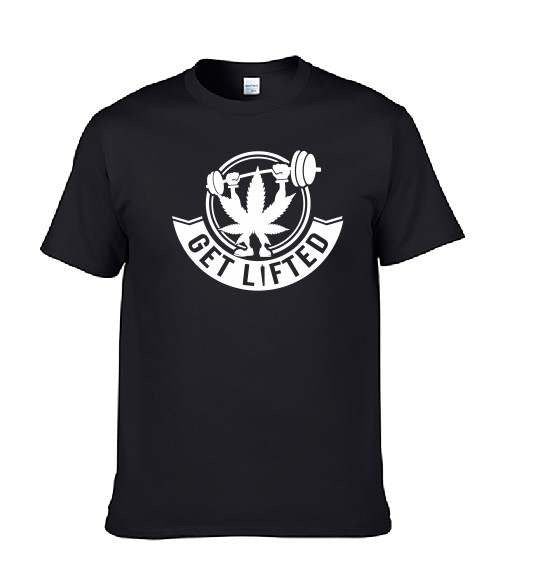 Black Tee White Logo